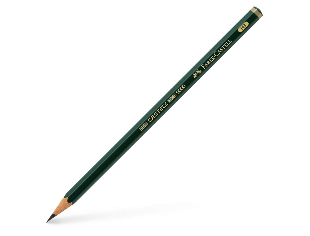LAPIS DE GRAFITE FABER 9000 HB UNIDADE