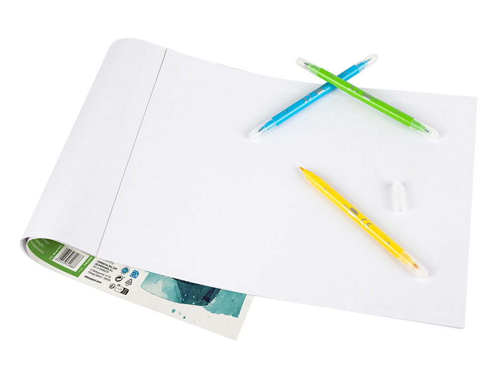 BLOCO DE DESENHO LIDERPAPEL ARTISTICO COLADO 210X297 MM DIN A4 30 FOLHAS 120/M2 SEM ESQUADRIA