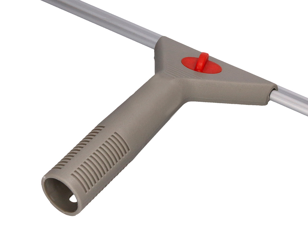 LIMPA JANELAS INDUSTRIAL Q-CONNECT DE ACO E MANGA DE PLASTICO FOLHA DE 40CM