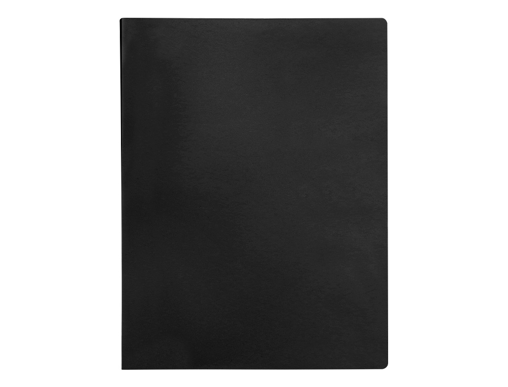 CAPA CATALOGO LIDERPAPEL 20 BOLSAS POLIPROPILENO FOLIO PRETO