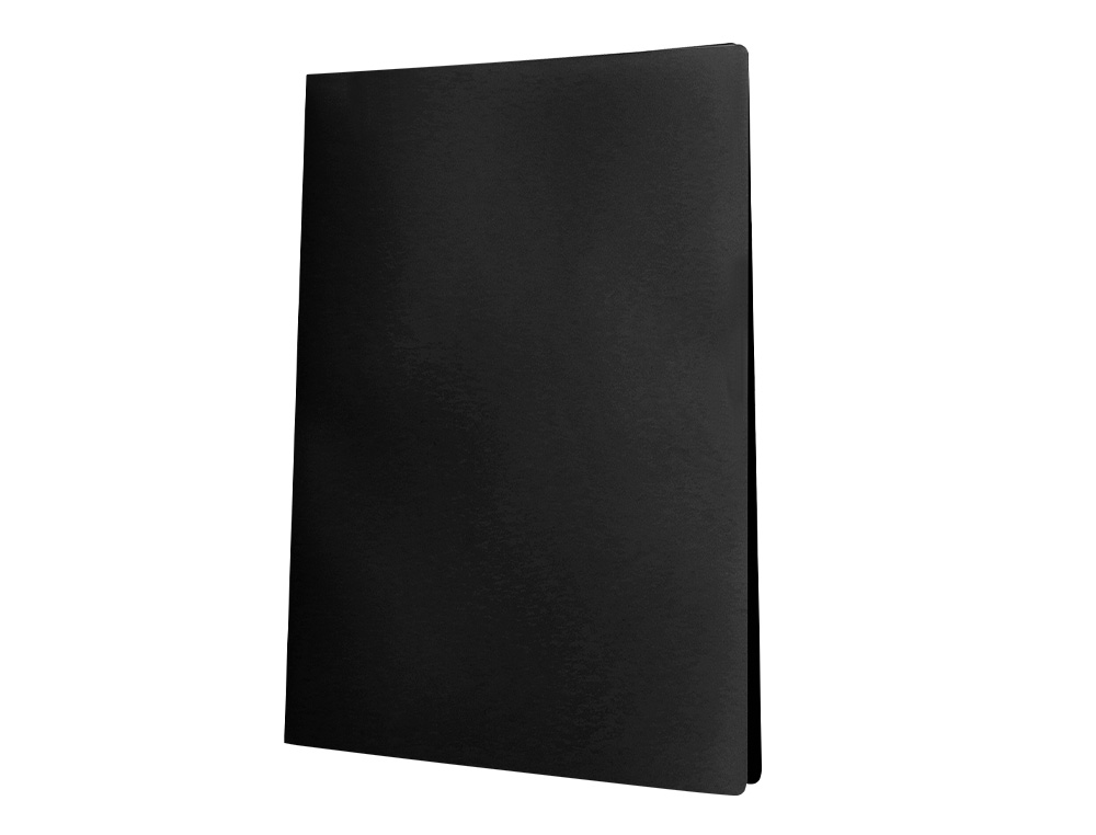CAPA CATALOGO LIDERPAPEL 20 BOLSAS POLIPROPILENO FOLIO PRETO