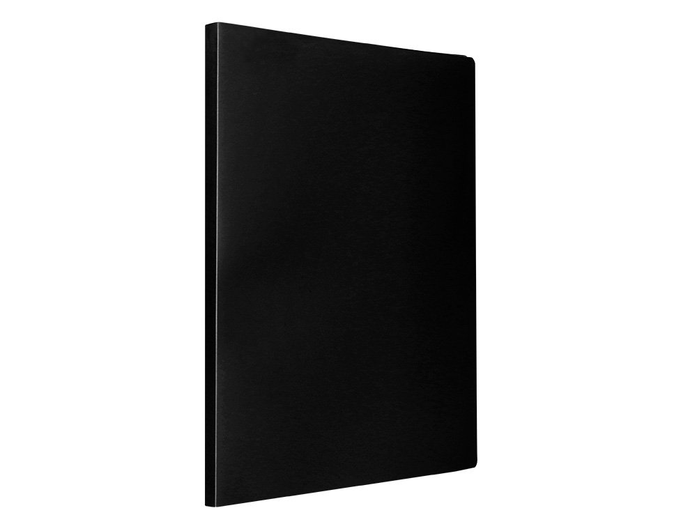 CAPA CATALOGO LIDERPAPEL 20 BOLSAS POLIPROPILENO FOLIO PRETO