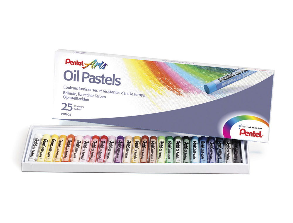 PASTEL DE OLEO PENTEL ARTS 25 CORES