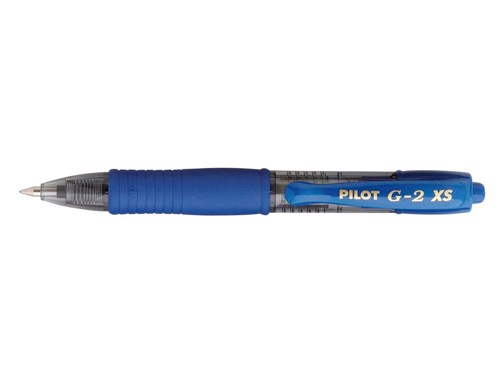 ESFEROGRAFICA PILOT G-2 PIXIE AZUL TINTA GEL RETRATIL PEGA DE BORRACHA