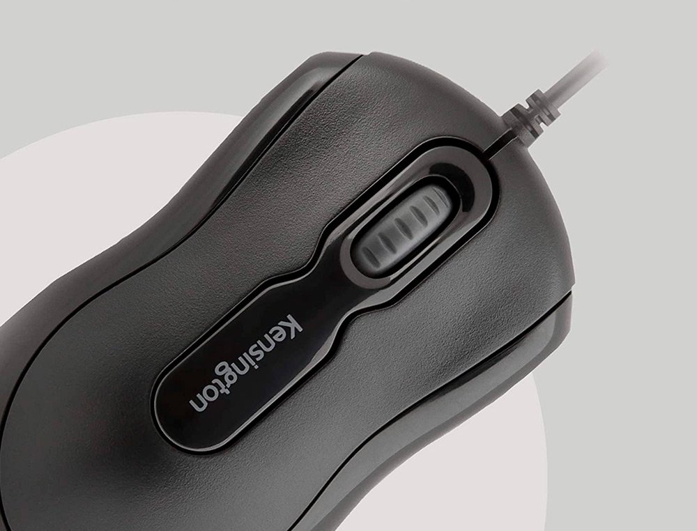 RATO KENSINGTON OPTICO 800 DPI RECEPTOR USB PRETO