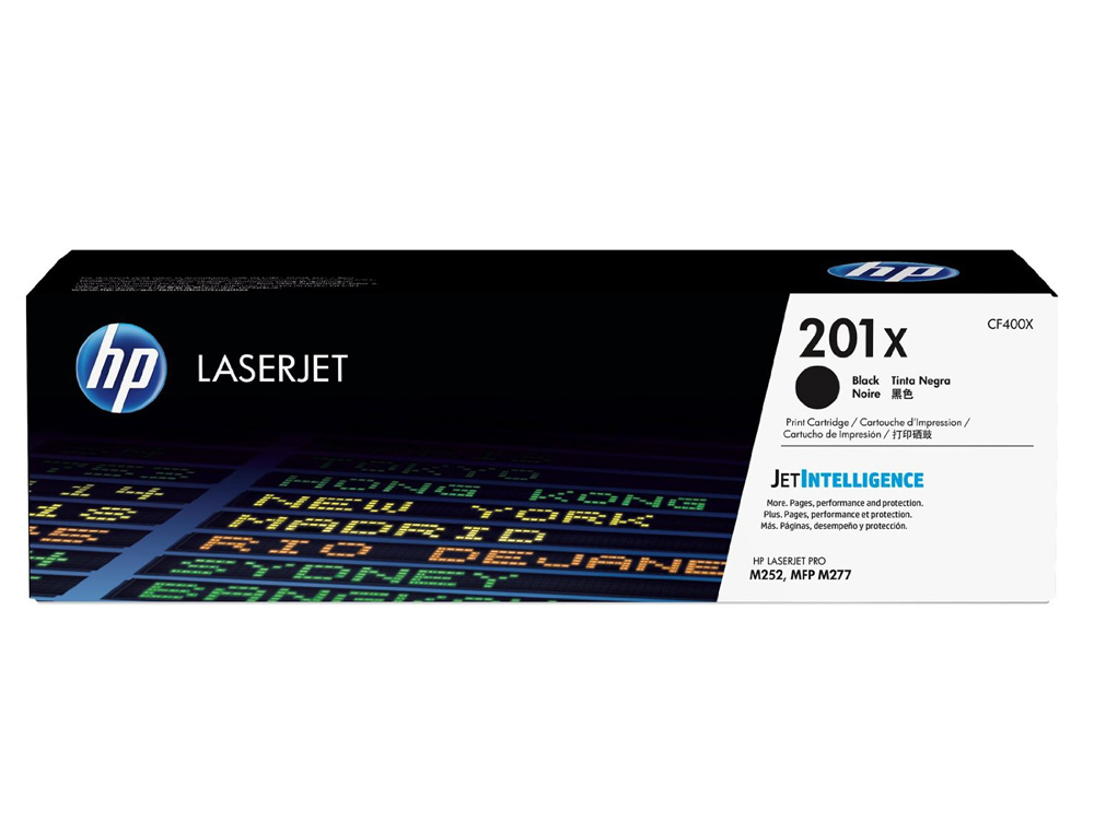 TONER HP 201X LASERJET PRO M252 / MFP M277 PRETO 2.800 PAG