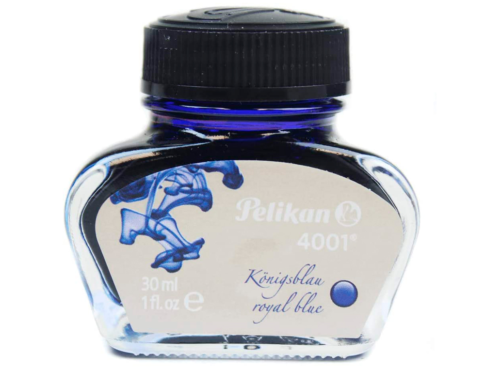 TINTA PELIKAN 4001 , 30 ML AZUL REAL