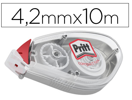 Pegamento Pritt roller compact permanente 8,4 mm x 10 mt 2111694